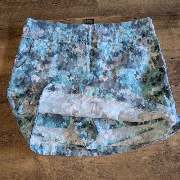 Zac & Rachel Blue Mini Pencil Skort Casual - Picture 6 of 8